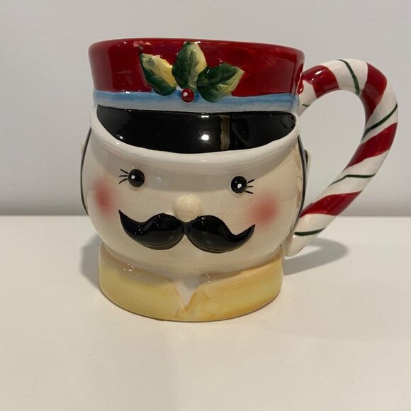 Certified International Susan Winget Nutcracker Mug Ceramic Hand-Painted gift - Picture 1 of 11
